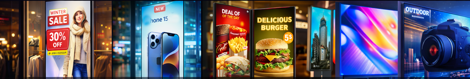 Schaufenster Displays (High-Brightness)